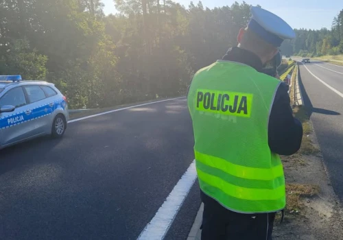 Przez gminę Barczewo pędził jak po autostradzie. 41-latek szybko pożegnał się z prawem jazdy