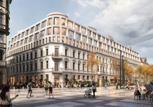 Dwa nowe hotele i biura w centrum Katowic. Kompleks nabiera nowych kształtów