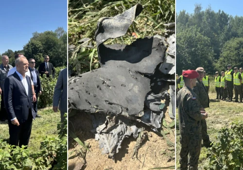 Rosyjska rakieta spadła blisko Podkarpacia. MON potwierdza - to pocisk manewrujący Ch-101