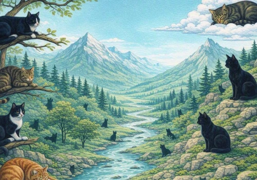 Jaki jest twój wiek psychiczny? Sprawdź to na obrazku z kotami
