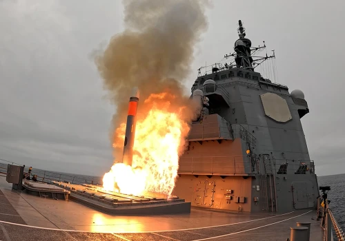 Pierwsze w historii odpalenie pocisku Tomahawk z pokładu japońskiego okrętu