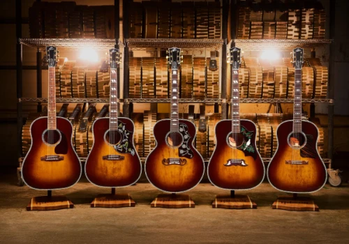 Sto lat tradycji zamknięte w pięciu instrumentach – Gibson prezentuje jubileuszową kolekcję