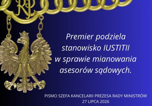 W piśmie Szefa Kancelarii Prezesa Rady Ministrów