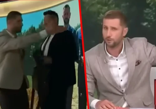 Żenujące sceny w TV Republika! Wściekły Kłeczek wyrzucił posła ze studia. „Ale uspokój się!”