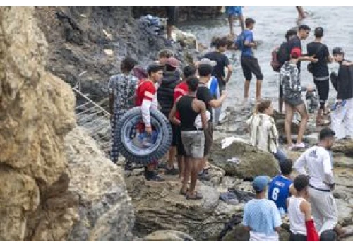 Ceuta pod presją. Granicę przekroczyło już 60 tys. migrantów