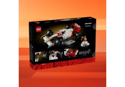 Klocki LEGO Icons McLaren MP4/4 i Ayrton Senna za 212 zł (cena katalogowa 339,99 zł) w Amazon PL