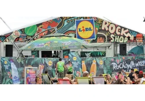 Lidl ponownie otworzył sklep na Pol‘and‘Rock. Będzie działał całą dobę przez pięć dni