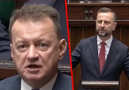 Nokaut! TYM wystąpieniem szef MON zmiażdżył PiS-owców, Błaszczak mógł tylko nerwowo krzyczeć