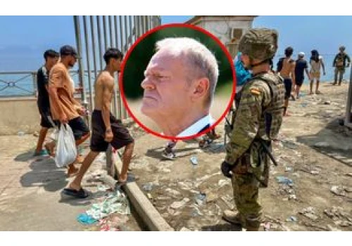 Ceuta pod presją. Tusk: 