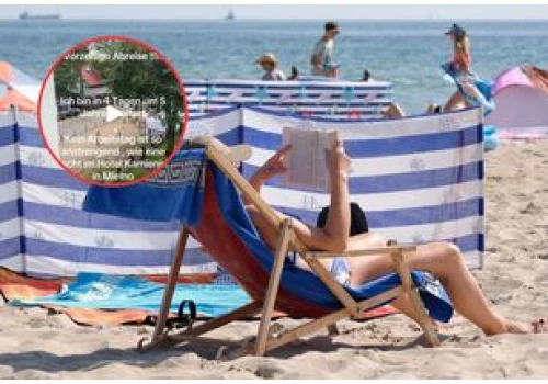 Niemiecka turystka rozgoryczona Mielnem. 