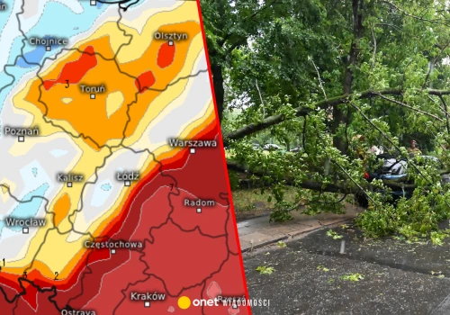 Sobota z niebezpieczną pogodą niemal w całej Polsce. Mamy nowe prognozy