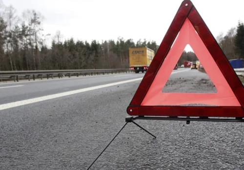 Zderzenie samochodu z motocyklem na trasie Wysokie Mazowieckie – Szepietowo