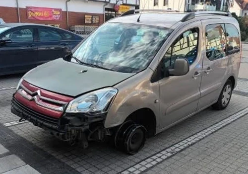 Ukradli Citroëna Berlingo, wpadli z bardzo głupiego powodu