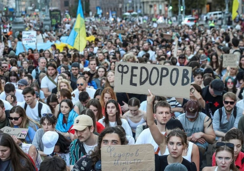 Ukraińcy nie odpuszczają. Kolejne protesty po odwołaniu ministra obrony
