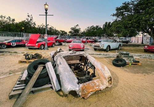 Ukrywał 20 Ferrari przed urzędem. Huragan zniszczył jego plan