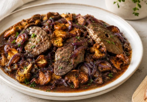 Wątróbka jak z najlepszej restauracji. Z rydzami, według Mateusza Gesslera