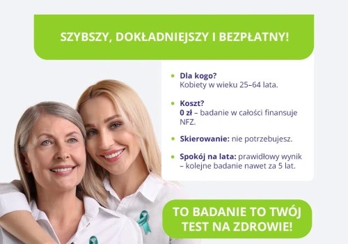 Jedno badanie, większa skuteczność. Rusza nowy etap profilaktyki raka szyjki macicy