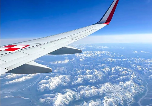 1. BLT wykonała pierwszy polarny lot boeingiem B737-800 (zdjęcia)