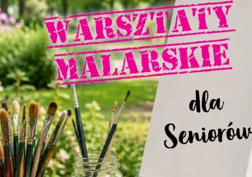 Plenerowe warsztaty malarskie dla seniorów w Parku Aleksandria