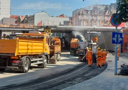 Duże zmiany na ul. Mikołowskiej. Już niedługo znikną wszystkie utrudnienia pod wiaduktem