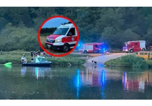 Skuter wodny zaczął tonąć. Za sterami nastolatkowie