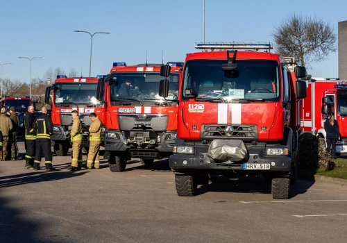 Strażacy z Litwy jadą z pomocą do Francji