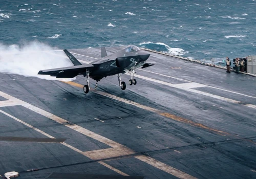 Amerykański F-35 rozbił się na terenie bazy lotniczej w San Diego
