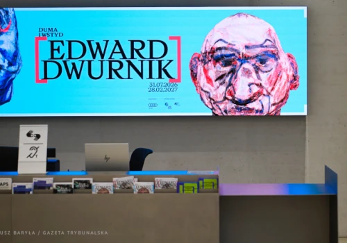 Edward Dwurnik w Muzeum Sztuki Nowoczesnej w Warszawie