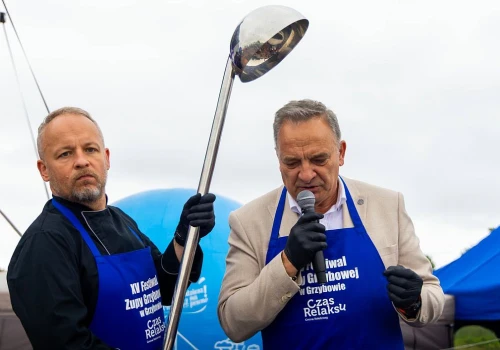 Dwa tysiące porcji zupy grzybowej pod Kołobrzegiem