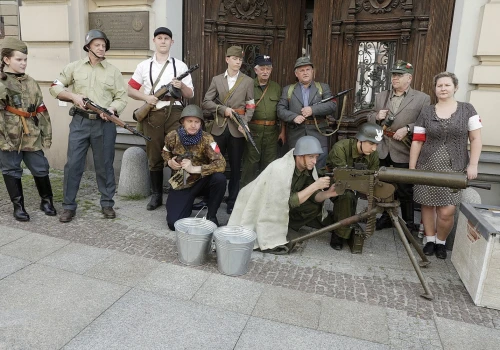 Żywa lekcja historii na kieleckim deptaku. Jak walczyli powstańcy?