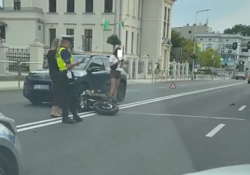 Zielona Góra. Zderzenie dwóch motocyklistów. Jeden miał prawo jazdy… jeden dzień