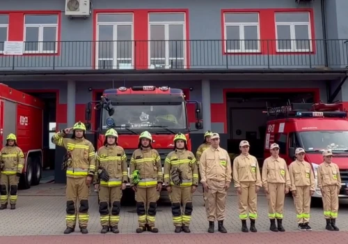 Strażacki hołd dla Powstańców Warszawskich