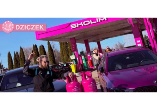 Król latino, Skolim inwestuje na Mazurach. W Olecku otworzy różową stację paliw