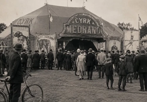 Cyrk Medrano podbił Chojnice. Tłumy przyszły oglądać słonia i śmiertelną jazdę