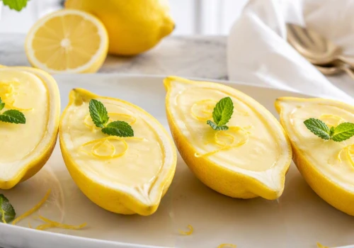 Słynny deser w 15 minut. Lemon posset według Karoliny Stolarskiej-Bigos