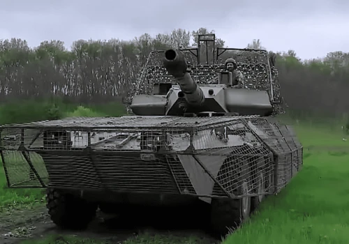 Rekordowy strzał Centauro na Ukrainie