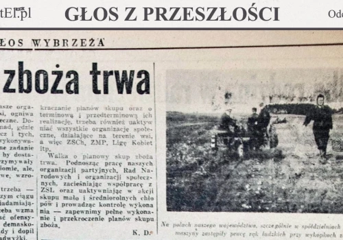 Zobowiązali się zwiększyć dzienny wypiek chleba (Głos z przeszłości, odc. 259)