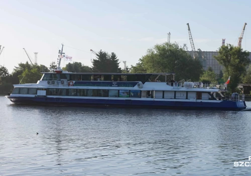 Tramwajem wodnym do Świnoujścia wydłużoną trasą