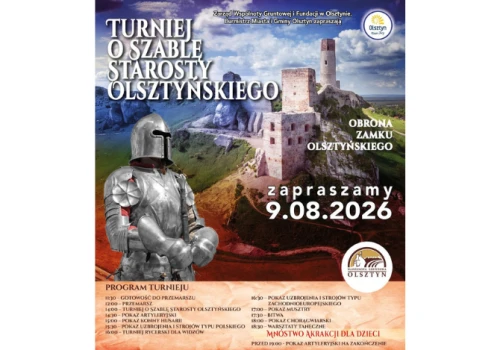 Już 9 sierpnia Turniej o Szablę Starosty Olsztyńskiego