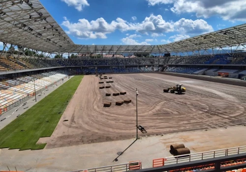 Nowa murawa na Stadionie Miejskim. To na niej zagrają uczestniczki mistrzostw świata