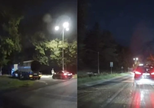 To nie były fekalia i nie miało to nic wspólnego z Pol'and'Rock. Gmina Czaplinek wyjaśnia, co wylało się na drogę