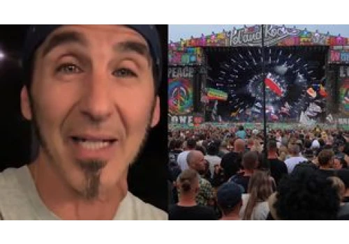 Zagrał na Pol'and'Rock Festivalu. Po koncercie zabrał głos: 