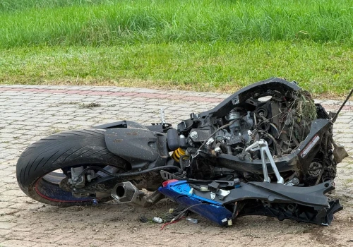 Tragiczny wypadek w Leszczawie Dolnej. Nie żyje motocyklista