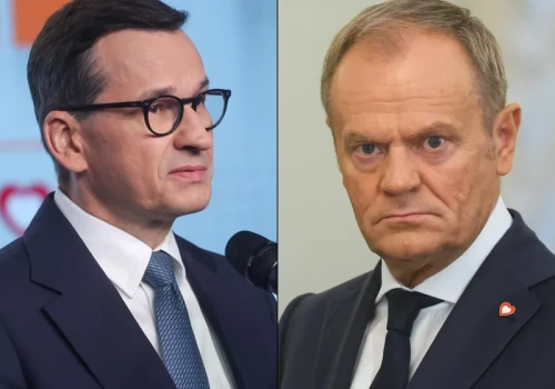 Morawiecki chce debaty z Tuskiem. 