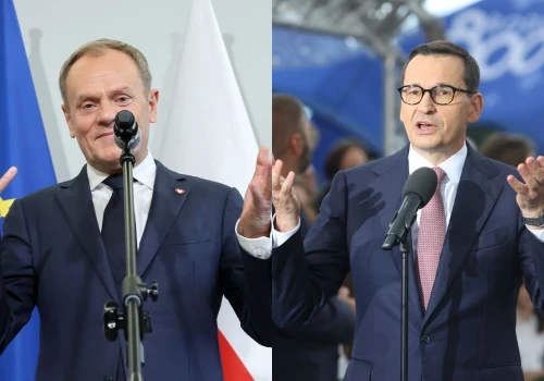Były premier Mateusz Morawiecki zaprosił obecnego premiera Donalda Tuska na debatę