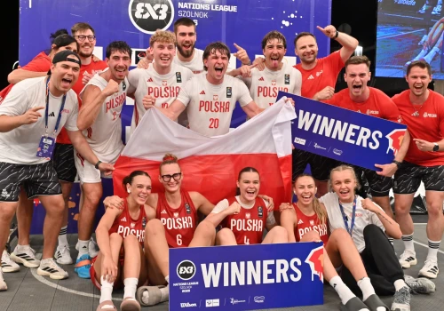 Koszykówka 3×3: Polacy zdominowali Nations League U21 w Szolnok! Dwa triumfy mężczyzn i historyczne zwycięstwo Polek!