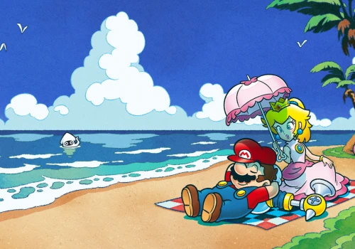 Nintendo świętuje późne lato tapetą inspirowaną Sunshine