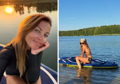 Katarzyna Glinka na wakacjach z dziećmi. 49-latka zachwyca figurą