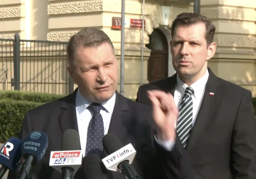 Nerwowo na konferencji PiS! Czarnek usłyszał TO pytanie i się zaczęło. „Żądam od TVN24…”