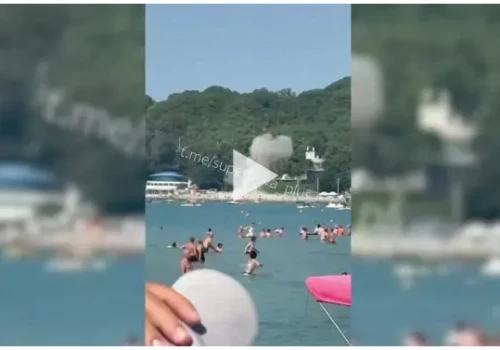 Koszmar pod nosem Putina. Otworzyli ogień nad plażą pełną ludzi (WIDEO)